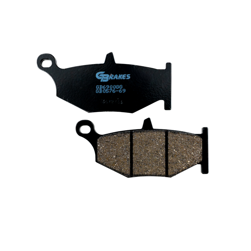 Gbrakes 17-57669 GB0576-69 BRAKE PADS SEMI METALLIC