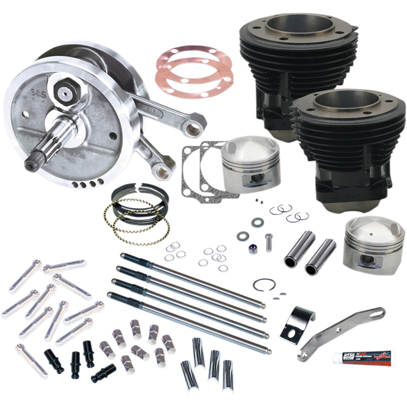 S&S Cycle Sidewinder Performance Kit - 91-9134 For Harley Motorcycles 1970-1984