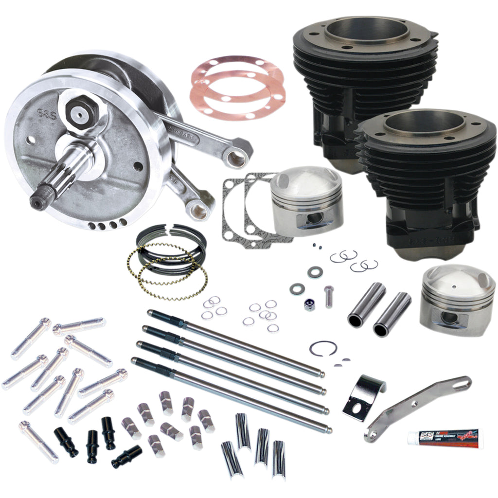S&S CYCLE 0903-1299 91-9134 Sidewinder® Big Bore Stroker Engine
