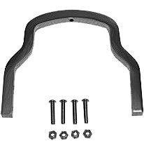 Harddrive Chrome Sissy Bar 6-1/4" Tall 7-1/2 W - 086052 For Harley 1993-2022