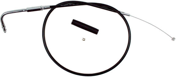 Motion Pro Black Vinyl Throttle Cable - 06-0266 For Harley Motorcycles 1996-2016