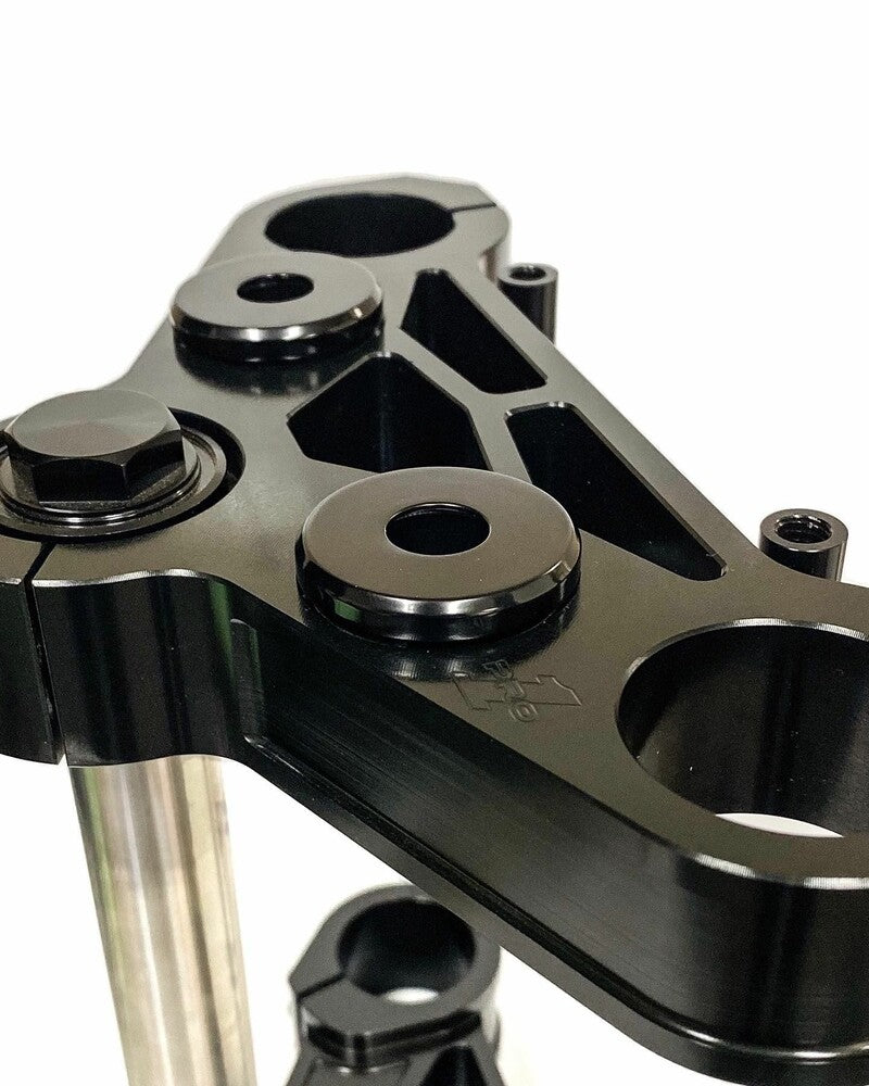 Pro One 812-52401 103070B HANDLEBAR RISER DAMPER KIT POYLURETHANE BUSHING BLACK ANO