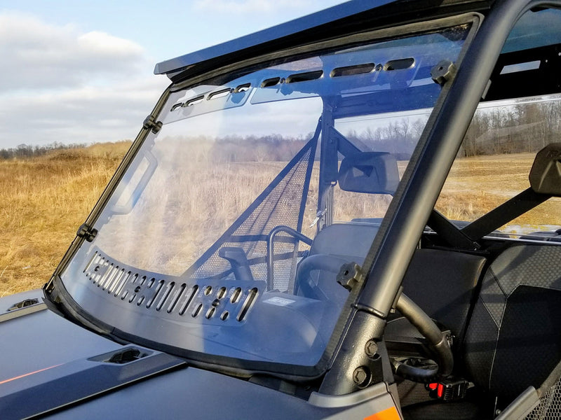 Spike Full Windshield Dual Vent POL Rngr Full Profit - 77-9825 Polaris Ranger 2013-2017