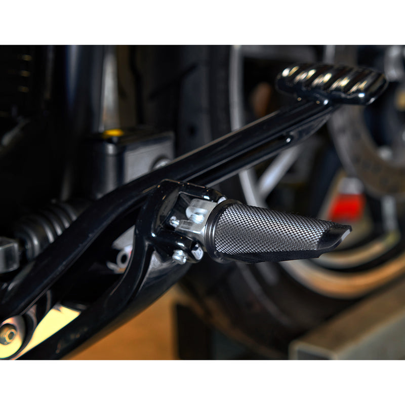Speed Merchant Footpeg - SM-HDSTSPBLK For Harley Motorcycles 2017-2021