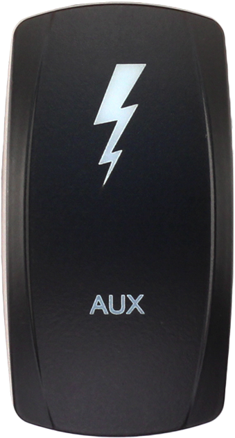 Xtc Power Products Dash Switch Rocker Face AUX Lights - SW00-00135038