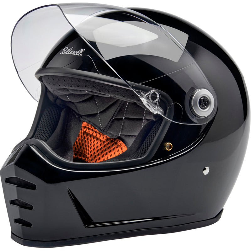 BILTWELL Lane Splitter Helmet Gloss - Black