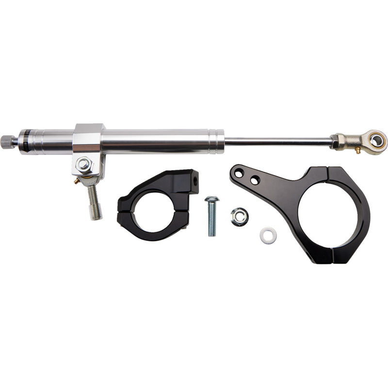 Drag Specialties Steering Damper Kits Steering Damper Chrome RH1250S - 0414-0733 For Harley Sportster RH1250S 2021-2026