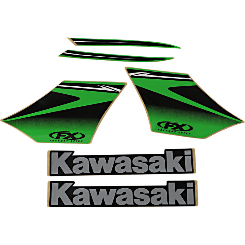Factory Effex 2010 Graphic Kit - 13-05130 Kawasaki KX 250 / KX 450 2009-2012