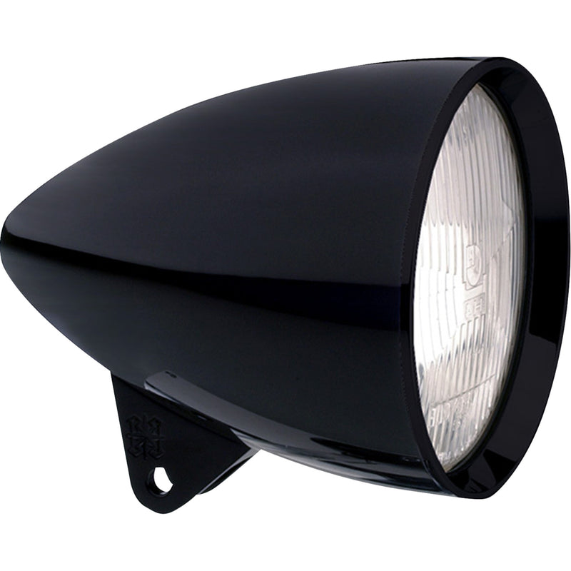 HEADWINDS 2001-3064 1-4800ZA Headlight Housing 4-1/2" - bradley concours rocket - gloss black