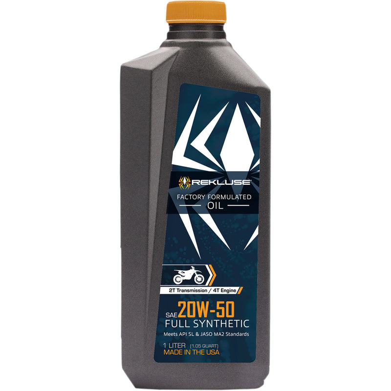 REKLUSE 3603-0059 RMS-1099002 Factory Formulated 2T Trans/4T Engine Oil 2T Trans/4T Engine Oil - 20W-50