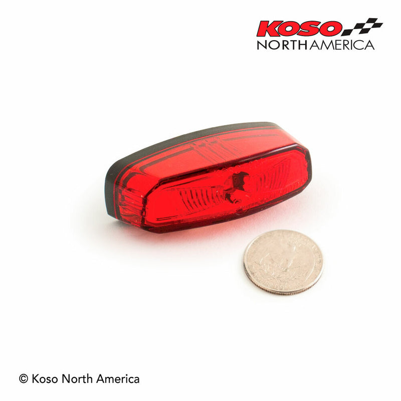 Koso North America LED Taillight RED Lens - HB034000