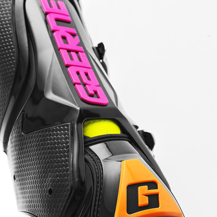 Gaerne 480-51109 2174-108-43 SG12 LE BOOTS BLACK/ORANGE/PINK SZ 09