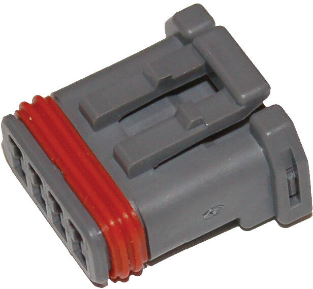 Namz Custom Cycle 850-08607 NJ-4S52 MX-1900 4-PIN GREY SOCKET HOUSING HD# 69201179