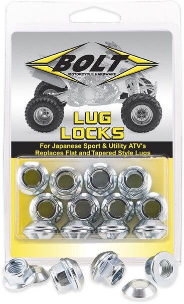 Bolt 020-00130 2005-LUG.S LUG-LOCKS SILVER