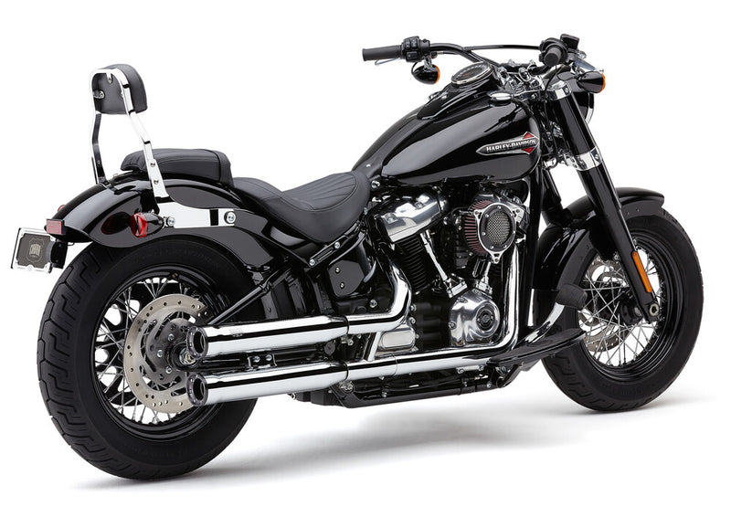 Cobra 3" RPT Slip-ONS Chrome Softail - 6057 For Harley Softail 2018-2024