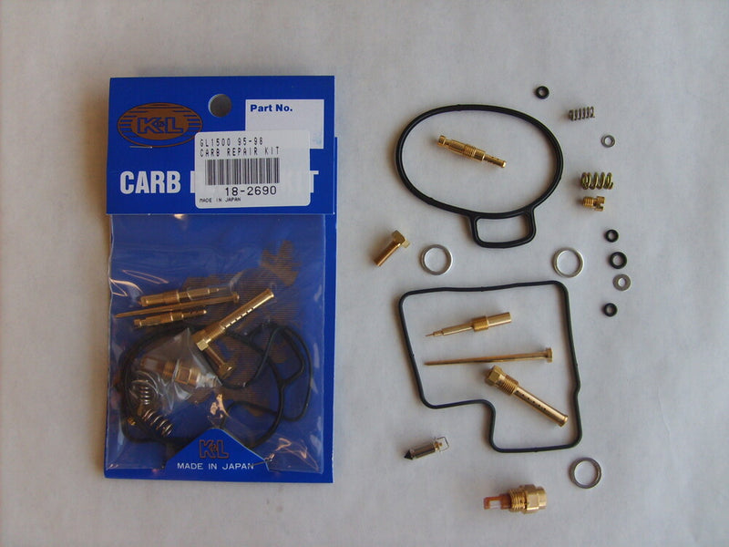 K&l Supply Carburetor Repair Kit - 18-2690 Honda Gold Wing / GL1500A Gold Wing Aspencade / GL1500I Gold Wing Interstate 1995-1998