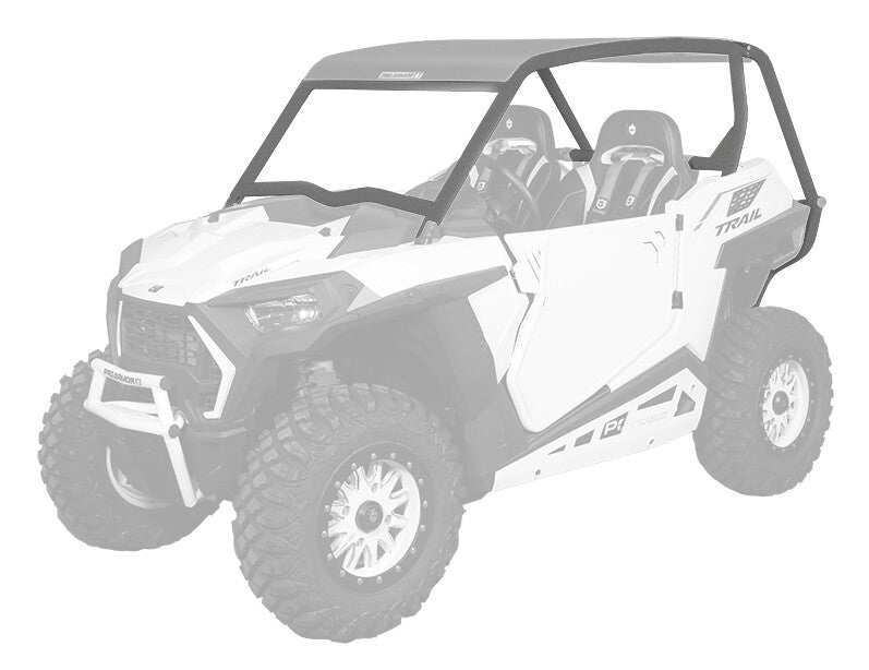 Pro Armor Loco Cage With NO Intrusion Titanium Matte Metallic - P2116C020TMM Polaris RZR 2021-2022