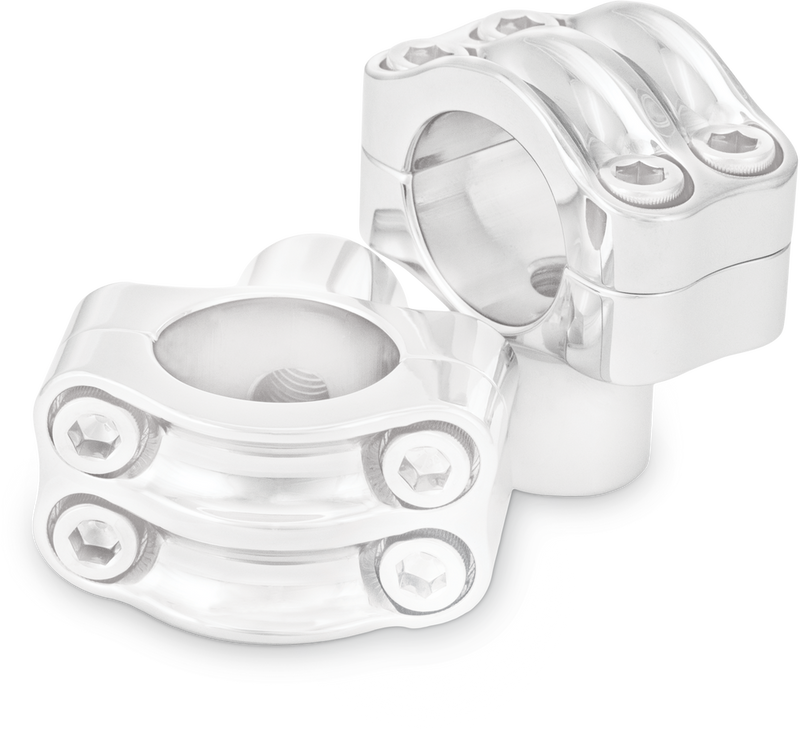 Burly Brand 750-05622 B12-8012C REAPER 1-1/2" RISERS 1.25" BAR SET - CHROME