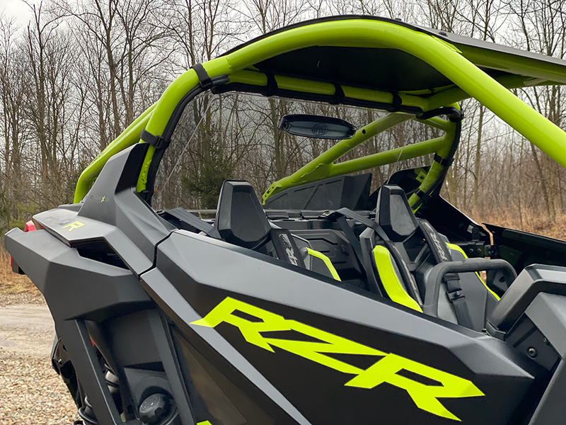 Spike Rear Vented Windshield Tinted Polaris PRO-R - 78-4500-R-T Polaris RZR 2023-2024