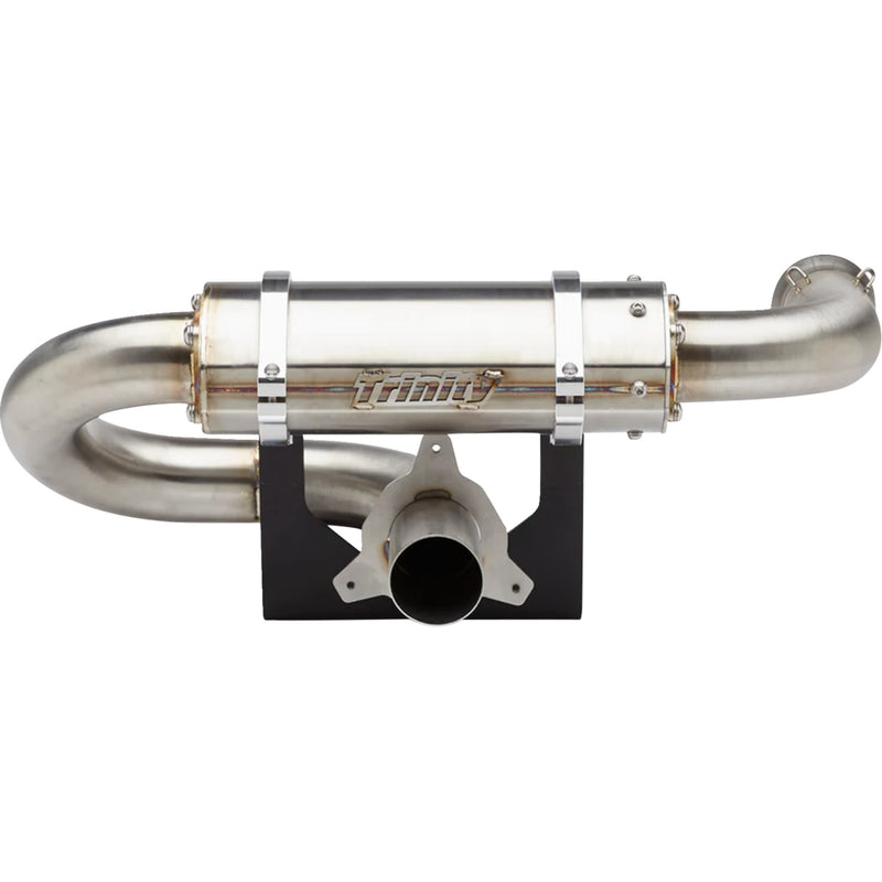 Trinity Racing Center Exit Muffler - TR-4184ST Can-Am Maverick 2017-2023
