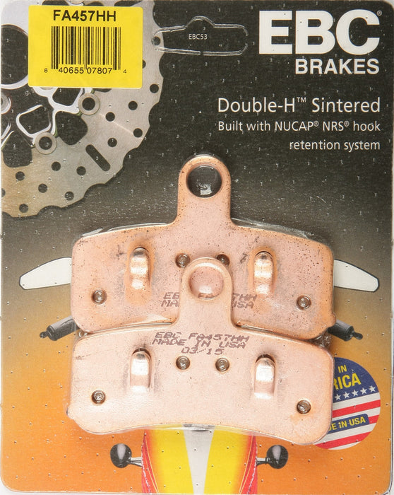 Ebc 15-457H FA457HH BRAKE PADS FA457 DOUBLE-H SINTERED