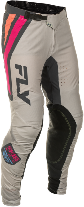 Fly Racing 378-73430 378-73430 LITE VICE PANTS LIGHT GREY/PINK/CORAL SZ 30
