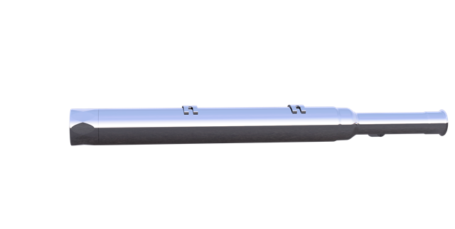 Tab Performance Indian PowerPlus 2-1 Muffler | Chrome - Chrome Straight Tips, 2.5" Louvered Baffles, No Bracket 211-1221-C2-2.5-NO-BRACKET