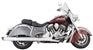 Tab Performance 4" Chrome B.A.M. Sticks Exhaust Pipes | Soft Bags - Black Slash Tips, No Baffles 211-1290-B-NB