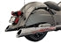 Tab Performance 4.5" Chrome B.A.M. Sticks Exhaust Pipes | Soft Bags - Chrome Straight Tips, Zombie Baffles 211-1294-C2-Z