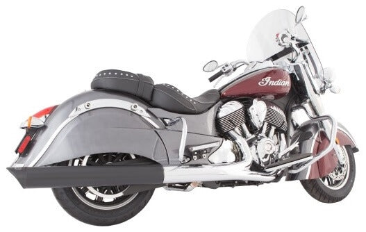 Tab Performance 4" Black B.A.M. Sticks Exhaust Pipes | Soft Bags - Black Slash Tips, Zombie Baffles 211-2290-B-Z