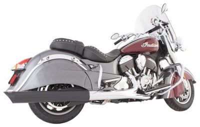 Tab Performance Indian Black Soft Bags B.A.M. 4.0 Inch Slip On Muffler Sticks Exhaust Pipes Soft Bags - 211-2290-C2-Z For Indian Chieftain 2014-2025