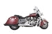 Tab Performance 4" Black B.A.M. Sticks Exhaust Pipes Hard Bags 4" Chrome Straight Cut Tip, Non-Baffled ( - 211-2291-C2-NB For Indian 2014-2026