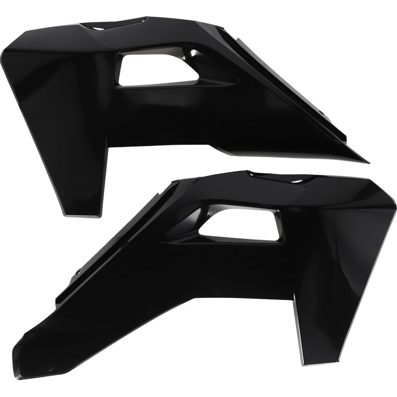 ACERBIS 0520-4183 2986680001 Replacement Radiator Shrouds Radiator Shrouds - Black