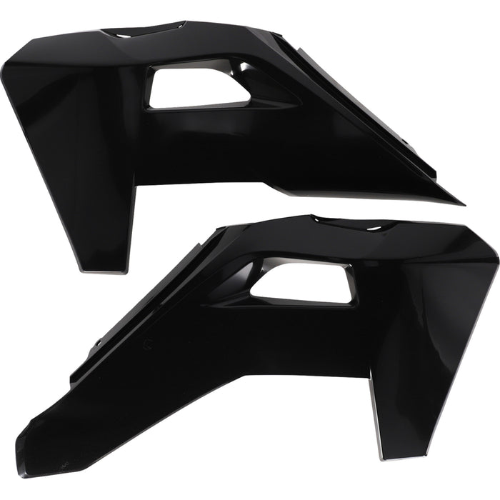 ACERBIS 0520-4183 2986680001 Replacement Radiator Shrouds Radiator Shrouds - Black