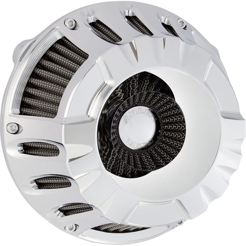 Arlen Ness Inverted Series Deep Cut Air Cleaner - 600-228 For Harley Road Glide / Touring / Softail / Street Glide 2023-2026