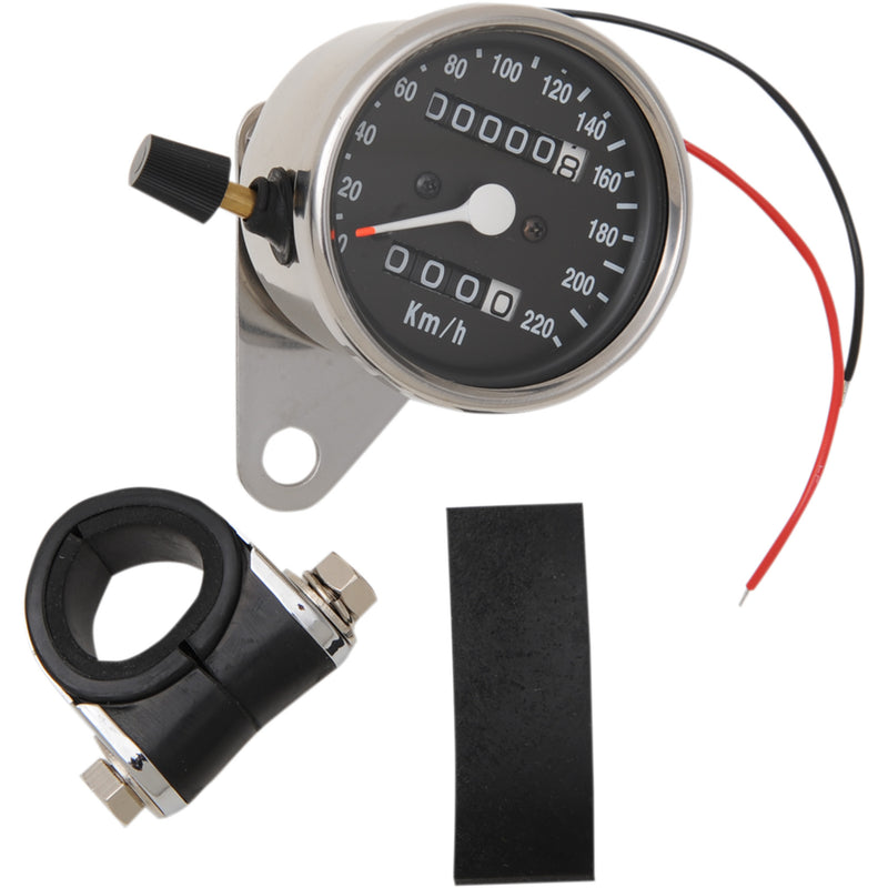 Drag Specialties Gauge - 2210-0331 For Harley 1973-1990
