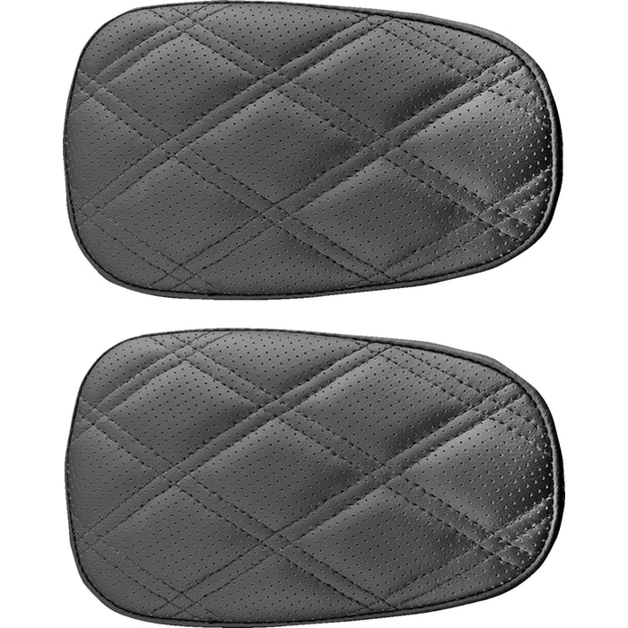 SADDLEMEN 0822-0305 11887-LS Roadsofa™ Armrest Pad Covers - Lattice Stitched Arm Rest Pads