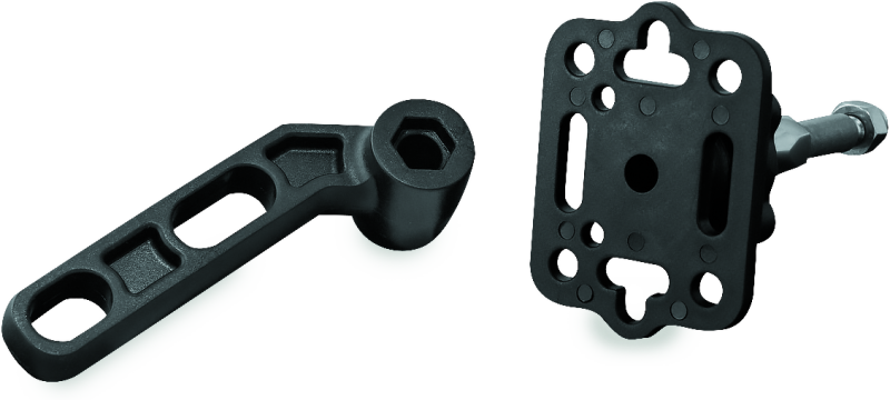 Kuryakyn 1672 Standard Accessory Perch Mount Black - Photo - Primary