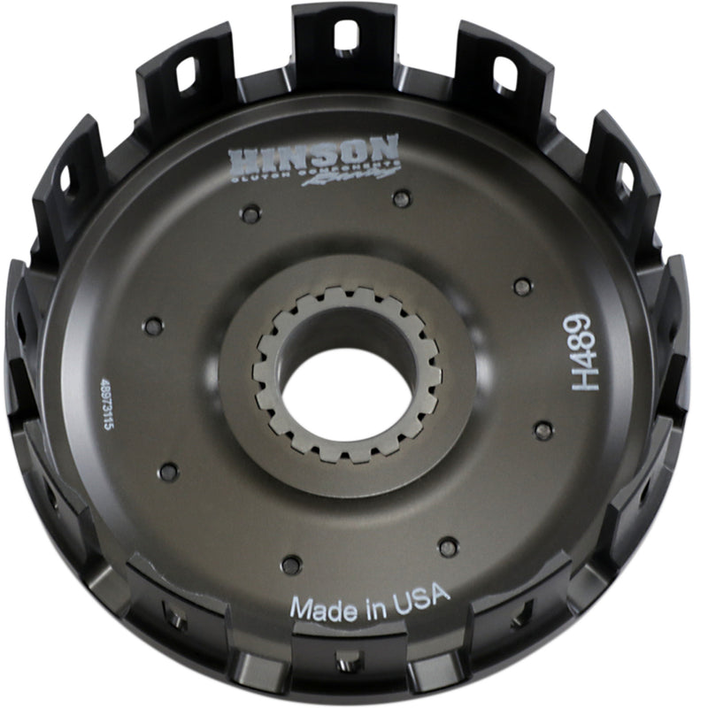 Hinson Racing Billetproof Clutch Basket - H489 Honda CR250R / CRF450R 1992-2012