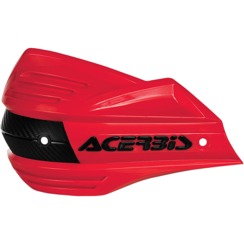 ACERBIS 0635-1157 2393480004 X-Factor Replacement Handshields Handguards - X-Factor - Red