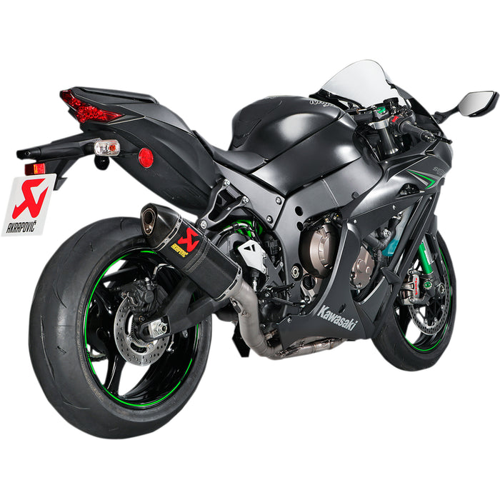 AKRAPOVIC 1810-2366 S-K10E9-ZC Evolution Line Exhaust System Evolution Exhaust - Titanium/Carbon Fiber