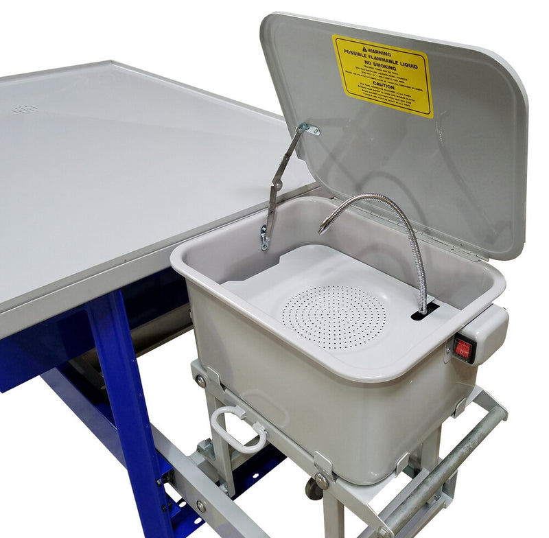 Ideal 27-1641 PTDT-PW-1000 TEAR DOWN TABLE W/PARTS WASHER