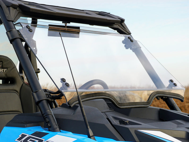 Spike D-2 Full Tilting Windshield - RZRXP19WS1000 Polaris 1000 Ride Command 4x4 2019