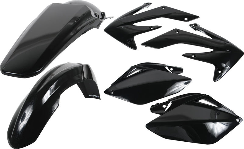 Acerbis Plastic Kit Black - 2041040001 Honda CRF250R 2006-2009