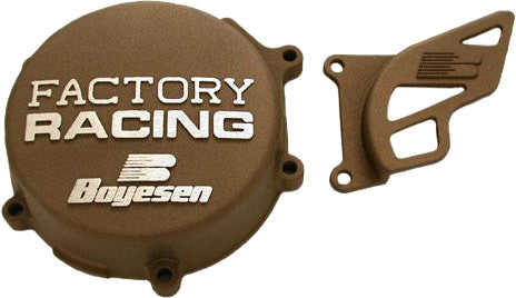 Boyesen Factory Racing Ignition Cover Magnesium - SC-10CM For Kawasaki Dirt Bikes 1981-2005 | Suzuki RM 60 / RM 65 2003-2005