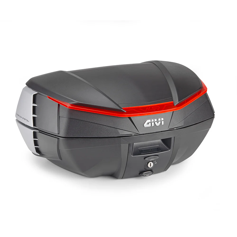 Givi 270-6752 V49N V49N AIR MONOKEY TOP CASE 49L BLACK/SILVER