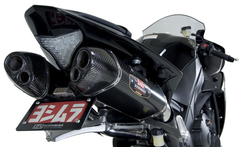 Yoshimura 960-1556 1314212 EXHAUST STREET TRC-D SLIP-ON SS-CF-CF DUAL