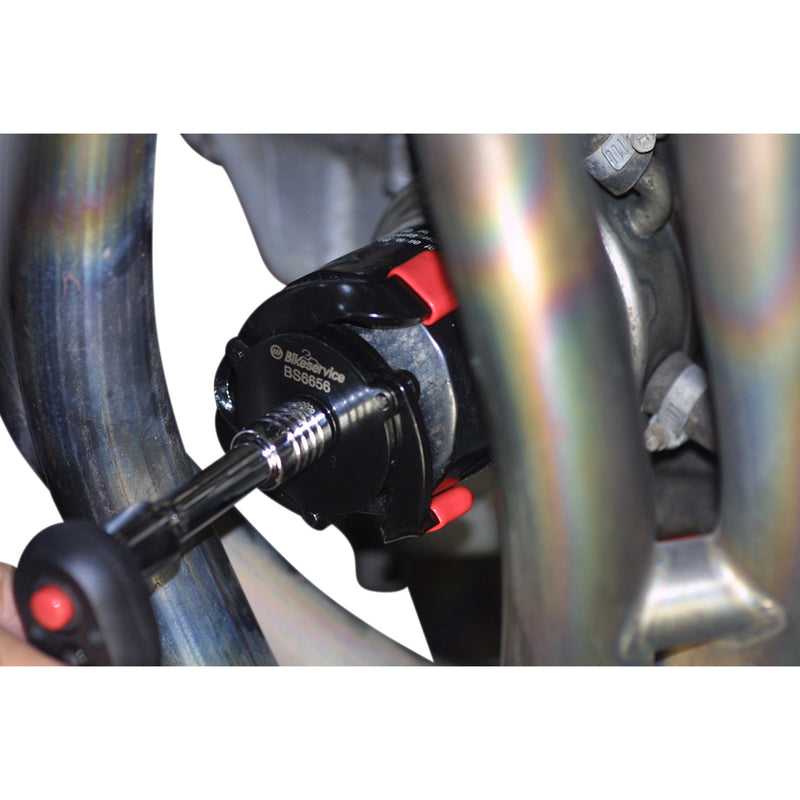BIKESERVICE 3801-0380 BS6656 Universal 3-Leg Oil Filter Wrench Wrench - Oil Filter - 3-Leg