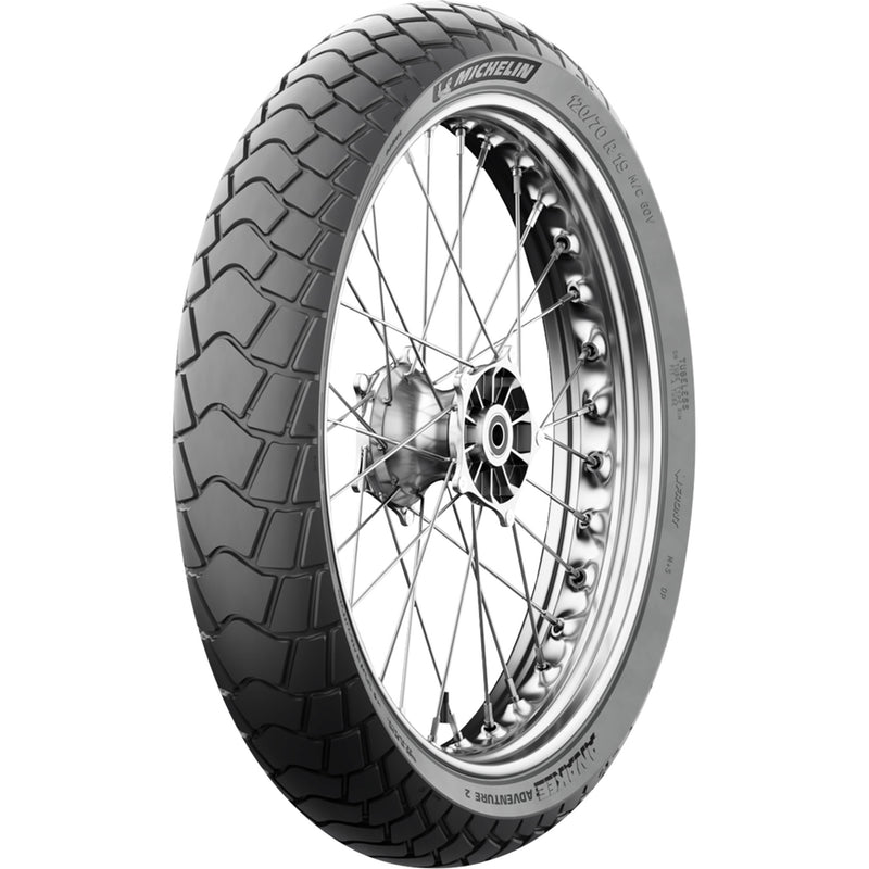 MICHELIN 0316-0701 60948 Anakee Adventure 2 Tire Tire - Anakee Adventure 2 - Front - 120/70R17 - 58V