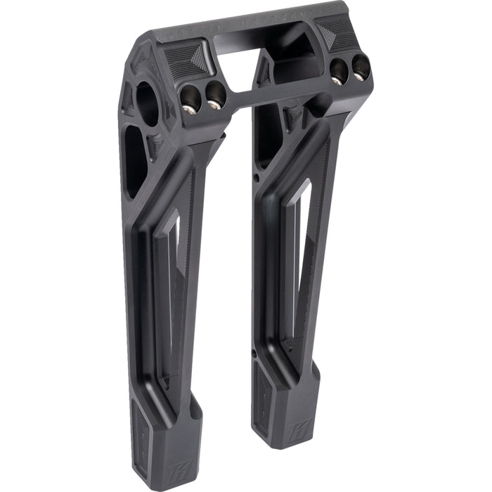 KODLIN MOTORCYCLE 0602-1424 K55121 Risers - Fastback - 10" - Black